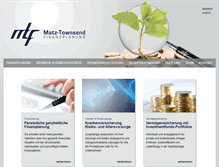 Tablet Screenshot of insure-invest.de